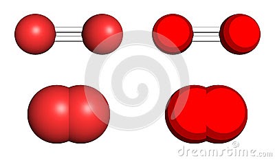 Oxygen Molecule Royalty Free Stock Photos - Image: 30162568