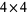 4×4