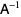 A^(-1)