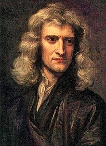 Portrait of man in black with shoulder-length, wavy brown hair, a large sharp nose, and a distracted gaze